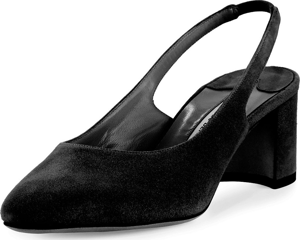 Manolo Blahnik Allurasa Suede Slingback Pump