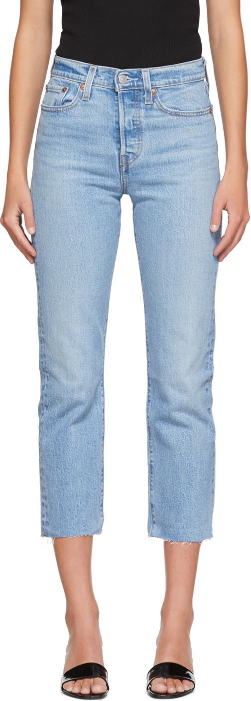 LEVI’S Blue Wedgie Straight Jeans