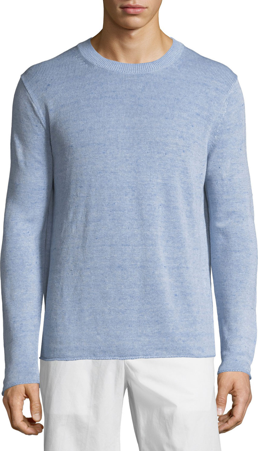 Vince Linen Crewneck Sweater