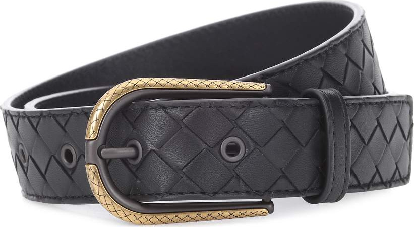 Bottega Veneta Intrecciato leather belt