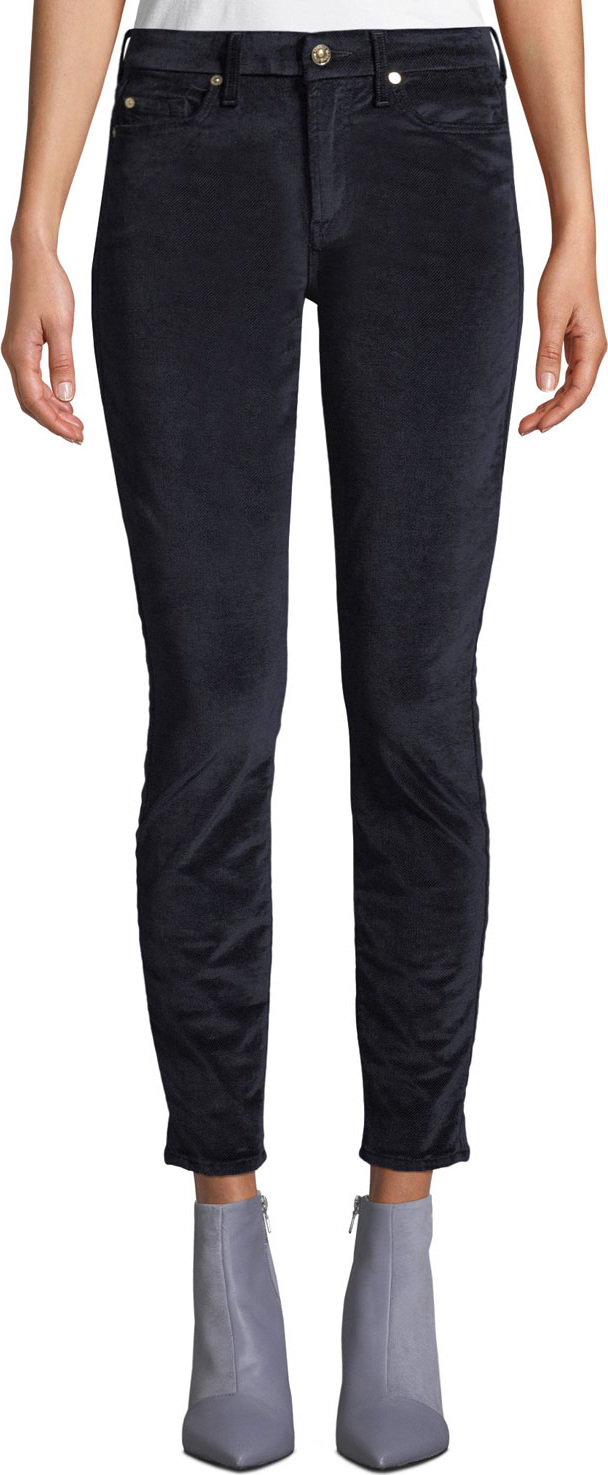 7 For All Mankind The Ankle Skinny Jeans in Velvet