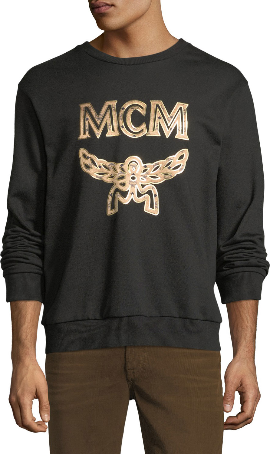 MCM Logo Cotton Sweatshirt