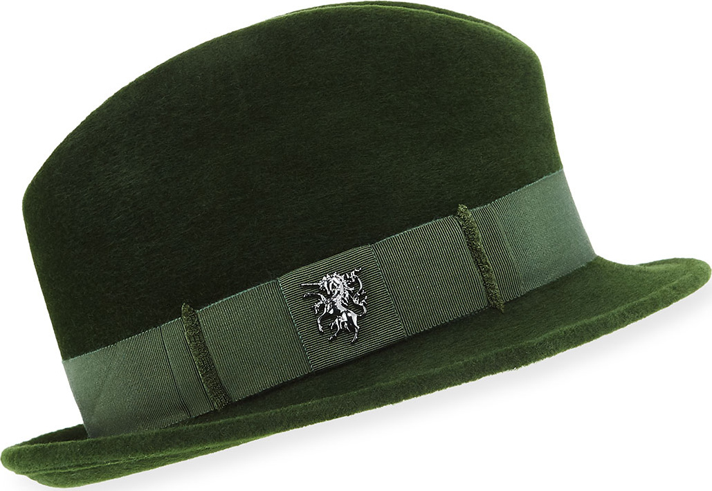 Philip Treacy Velour Town Hat