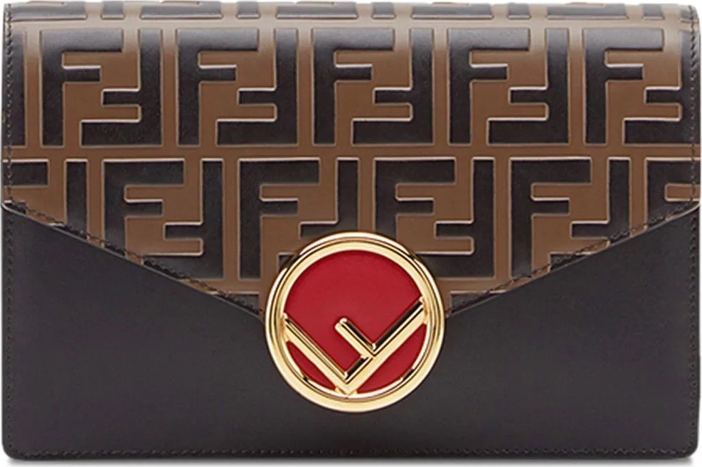 Fendi Mini wallet bag with chain