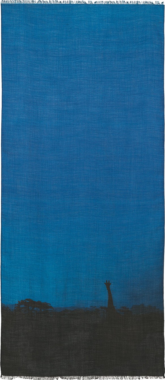 Akris Sahara Giraffe Cashmere-Silk Scarf