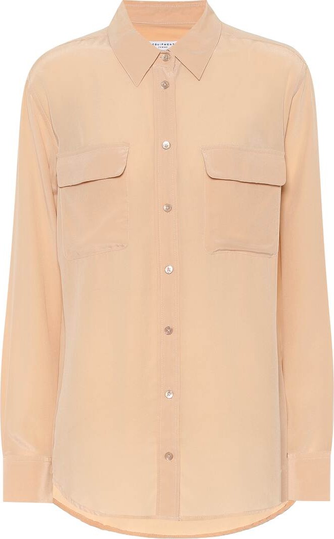 Equipment Slim Signature silk shirt