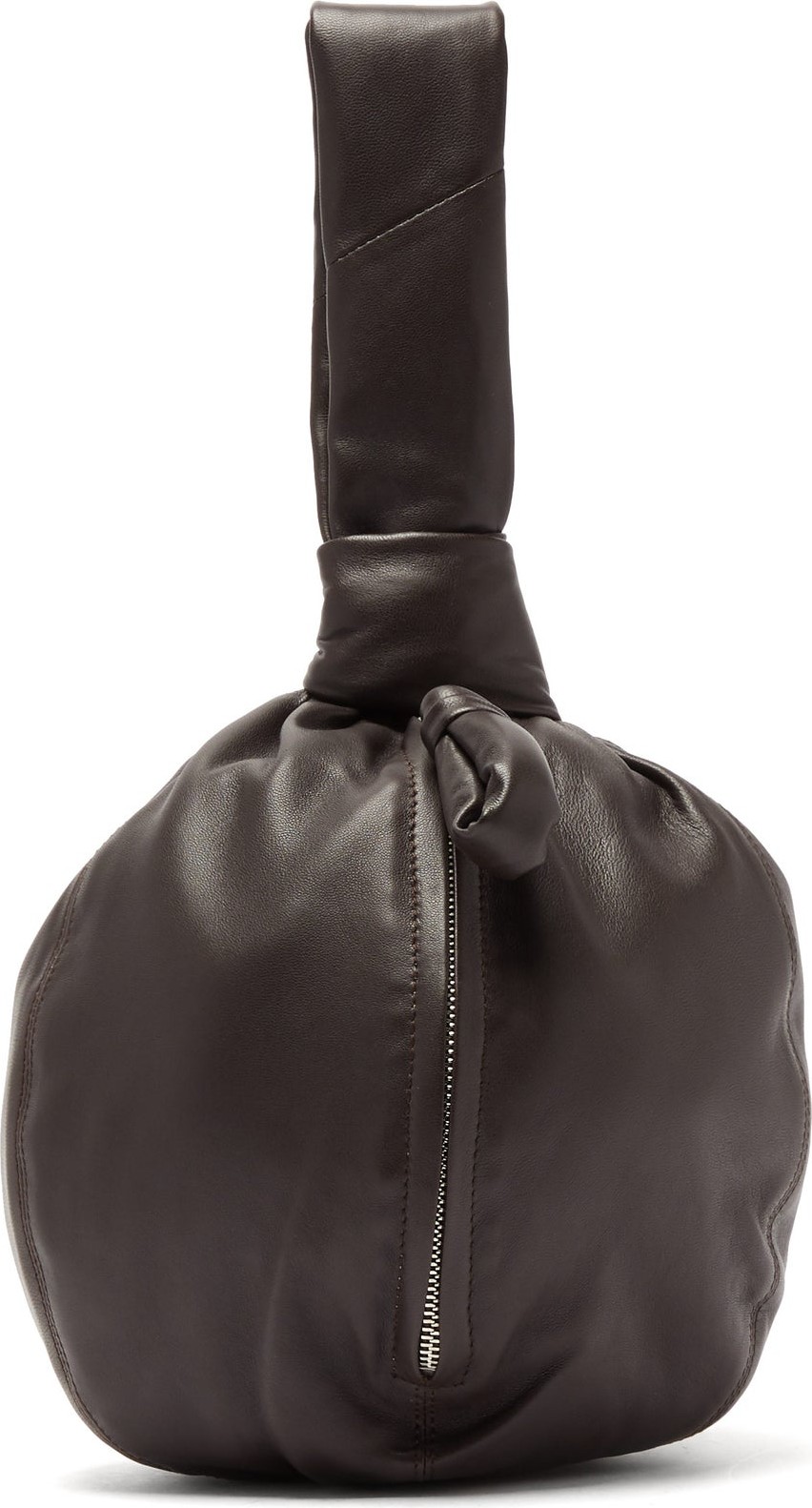 Lemaire Ball leather clutch bag