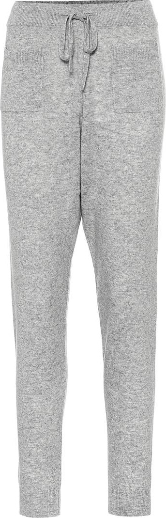 Jardin des Orangers Wool and cashmere trackpants