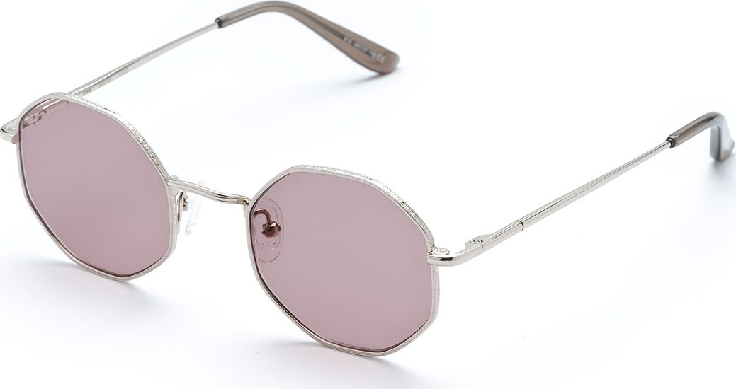 Sunday Somewhere Ems Round Titanium Sunglasses