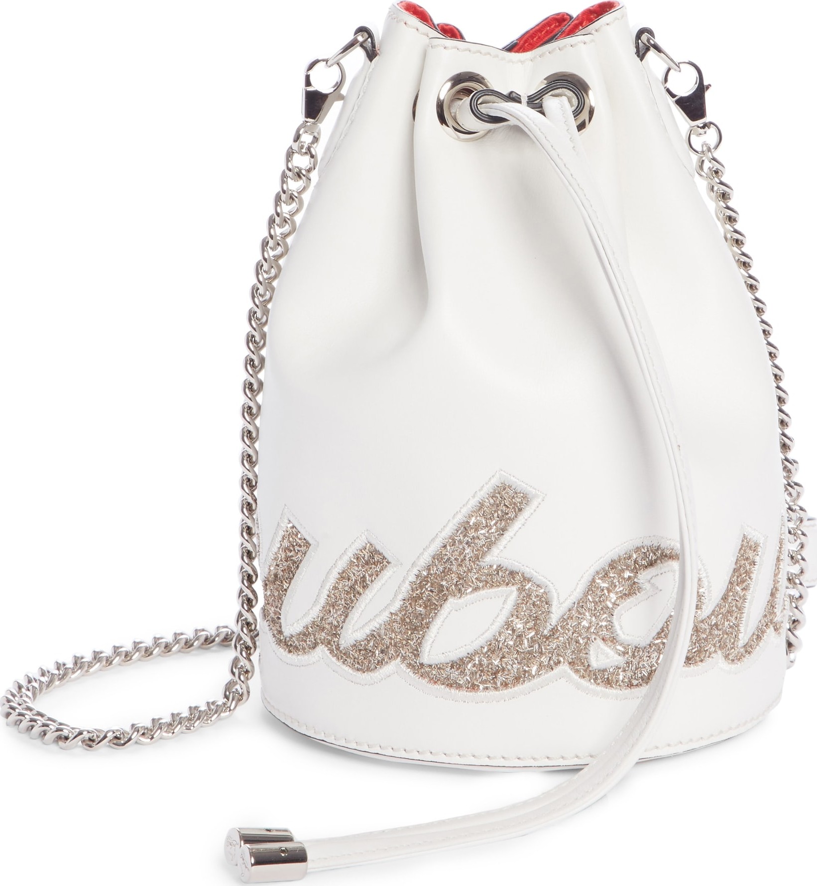 Christian Louboutin Marie Jane Calfskin Bucket Bag