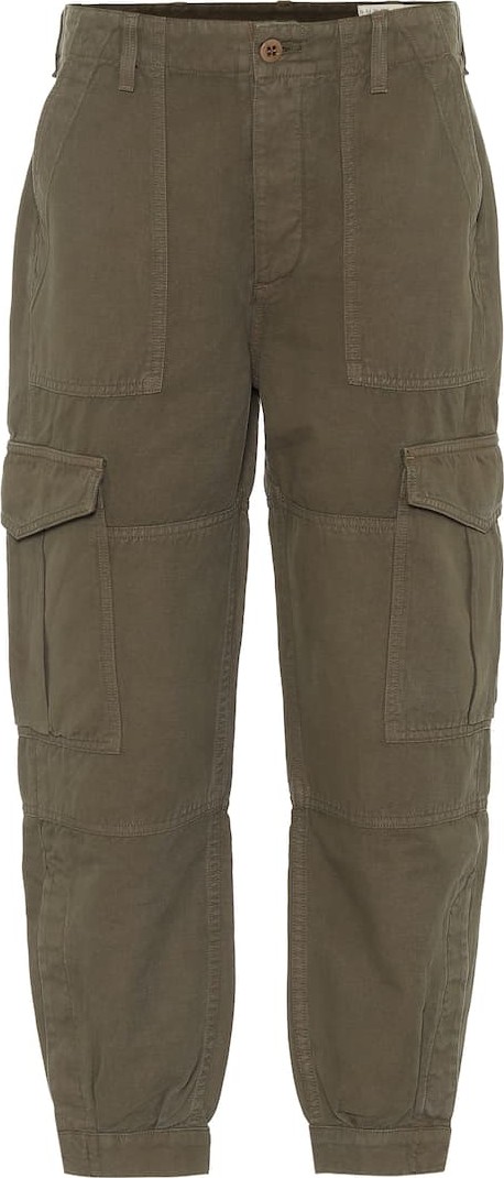 Citizens Of Humanity Greta cotton and linen cargo pants