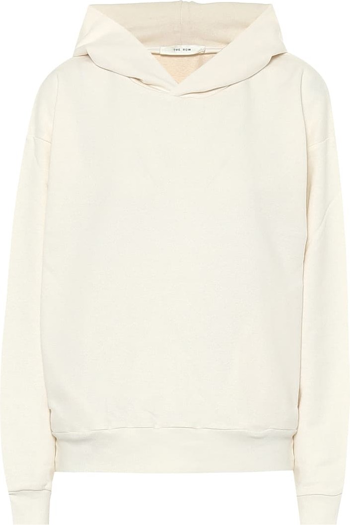 THE ROW Diea cotton-blend hoodie