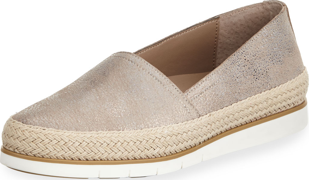 Donald J Pliner Palm Metallic Slip-On Sneaker