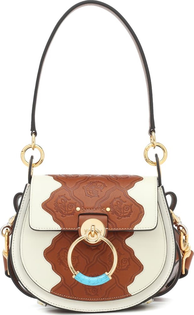 Chloe Tess Small leather shoulder bag