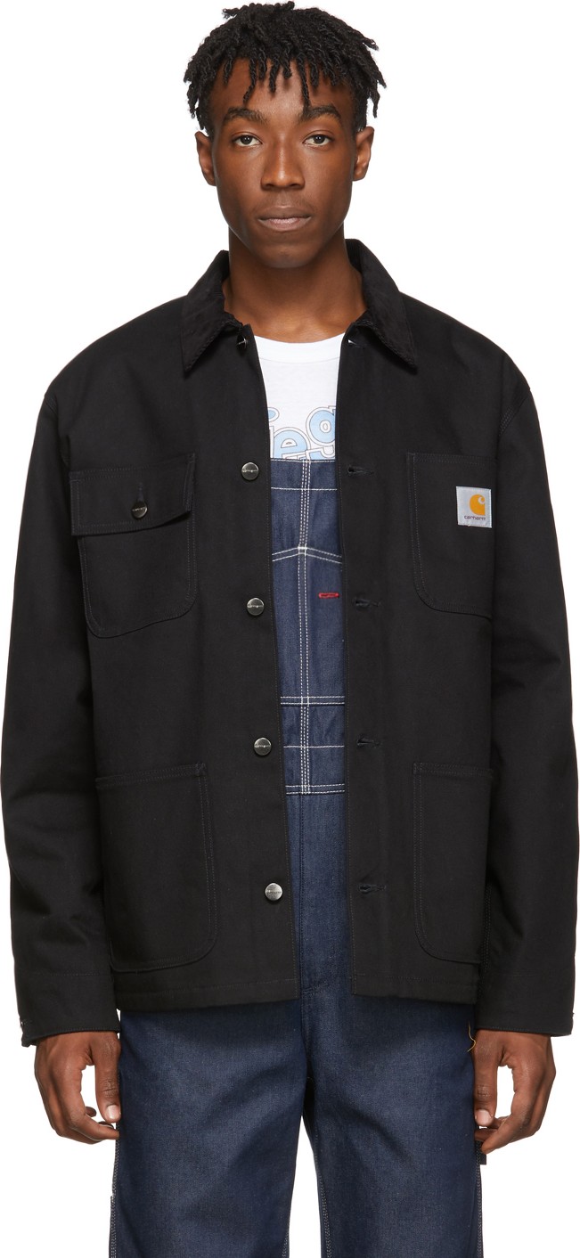 Carhartt Work In Progress Black Michigan Jacket