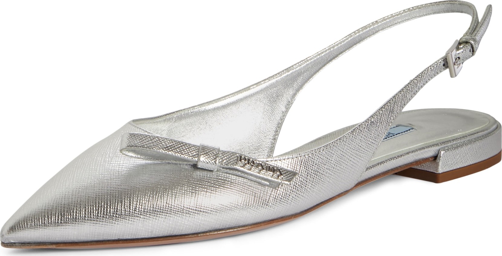 Prada Etiquette Slingback Flat