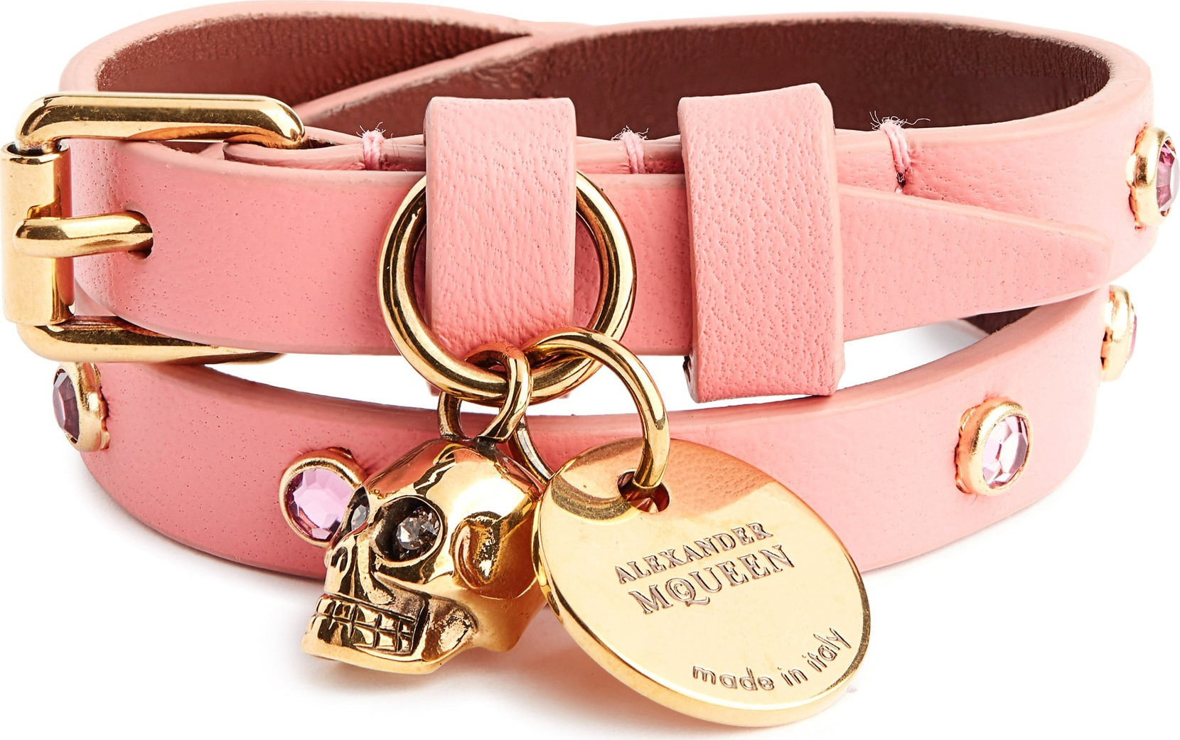 Alexander McQueen Double Wrap Bracelet