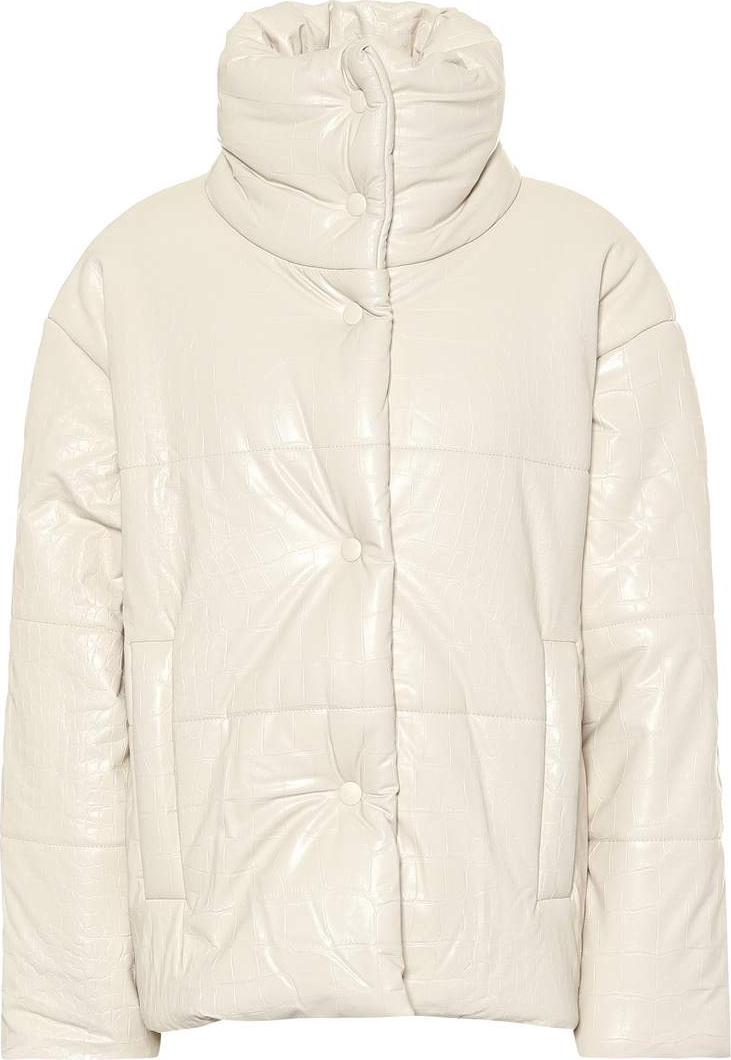 Nanushka Hide faux leather puffer jacket