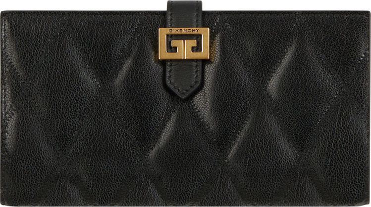 Givenchy GV3 Large Quilted Leather Continental Wallet