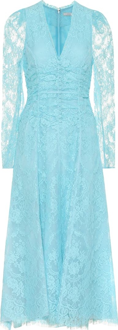 Erdem Annalee cotton-blend lace dress
