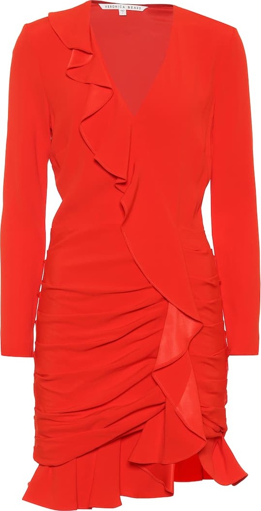 Veronica Beard Odessa crêpe minidress