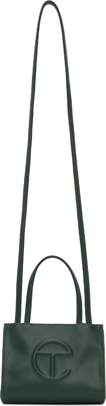 Telfar Green Small Shopping Tote