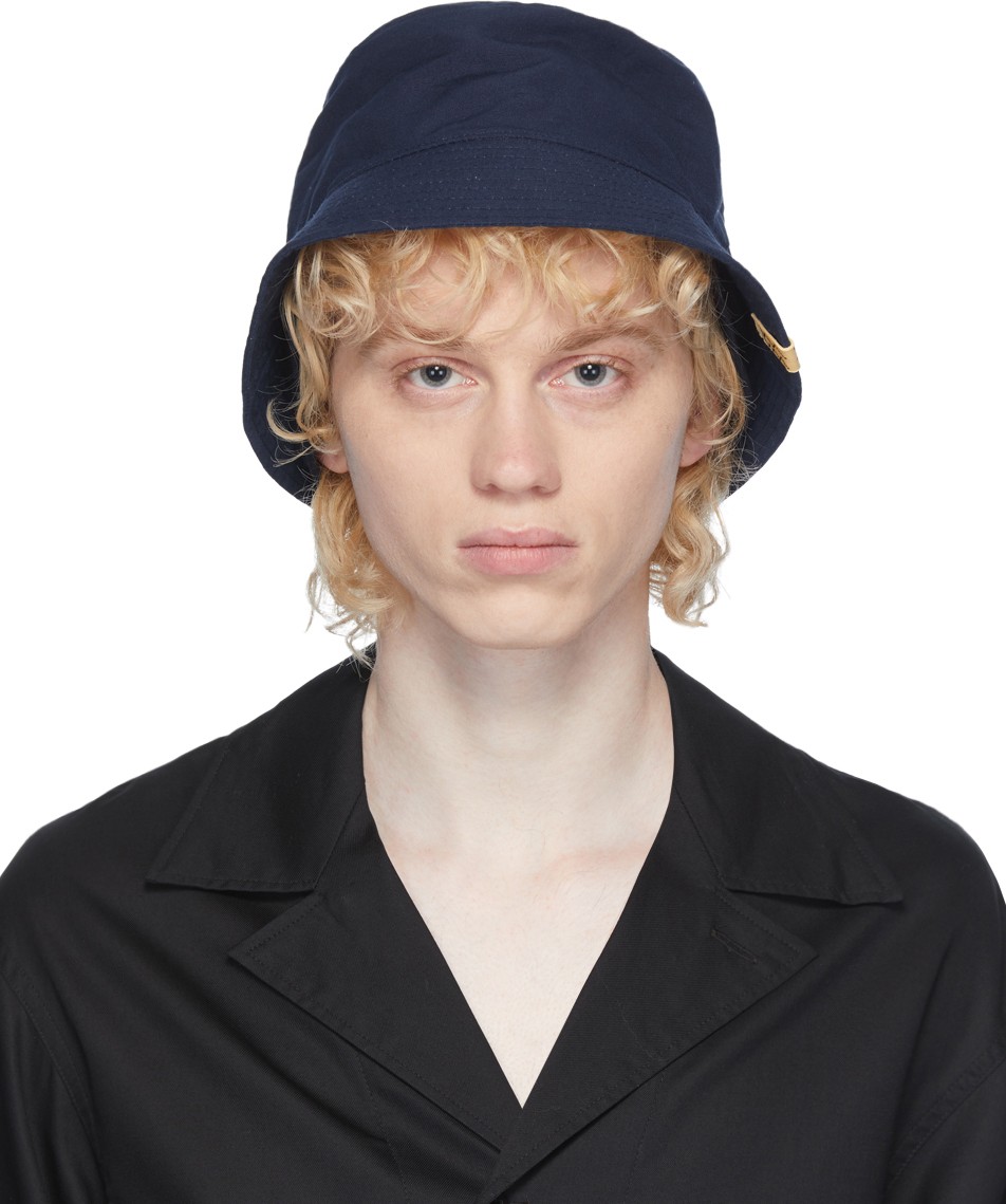 Visvim Navy Dome Flap Hat