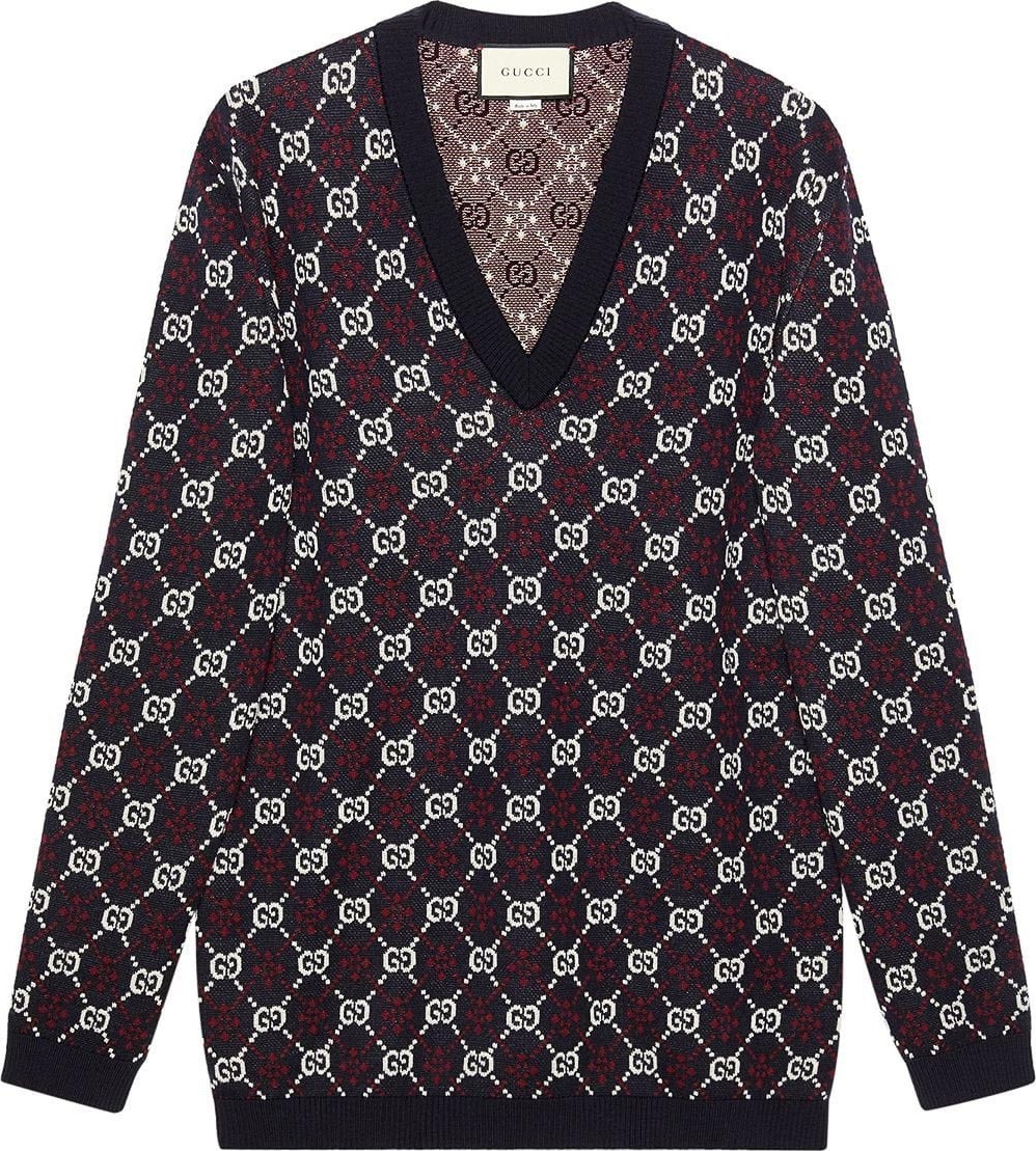 Gucci Diamond wool sweater