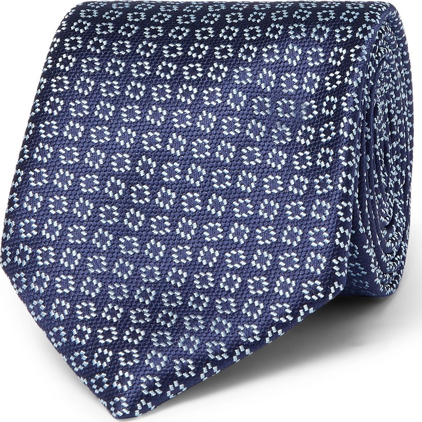 Charvet 7.5cm Silk-Jacquard Tie