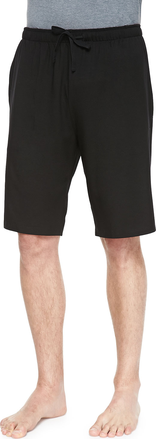 Derek Rose Basel 1 Jersey Lounge Shorts, Black