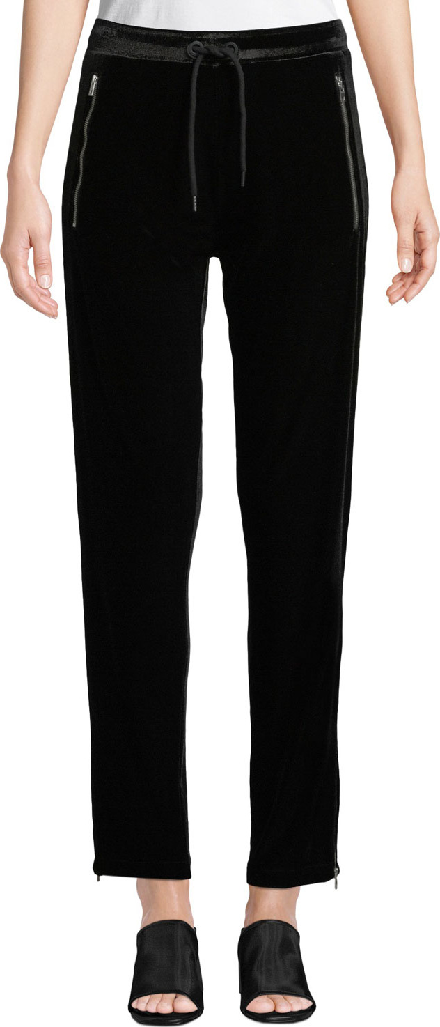 Rag & Bone Velvet Drawstring Track Pants