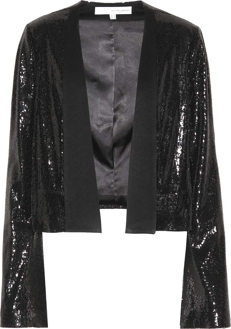 Galvan Galaxy sequinned jacket
