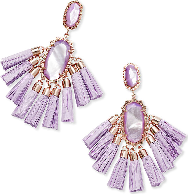 Kendra Scott Kristen Fringe Dangle Earrings