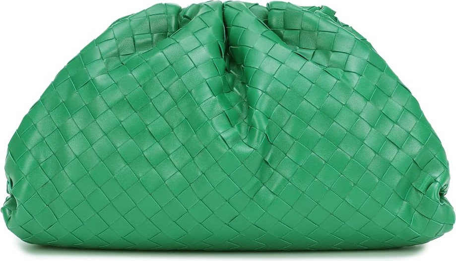 Bottega Veneta The Pouch Medium leather clutch