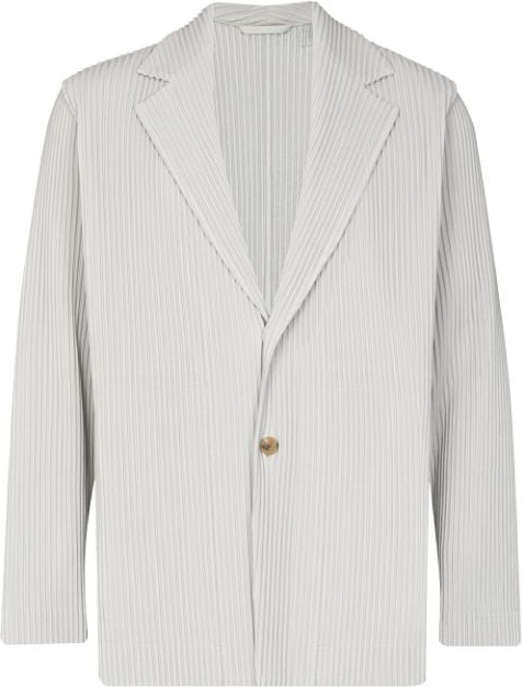 Homme Plissé Issey Miyake - Plissé pleated blazer jacket