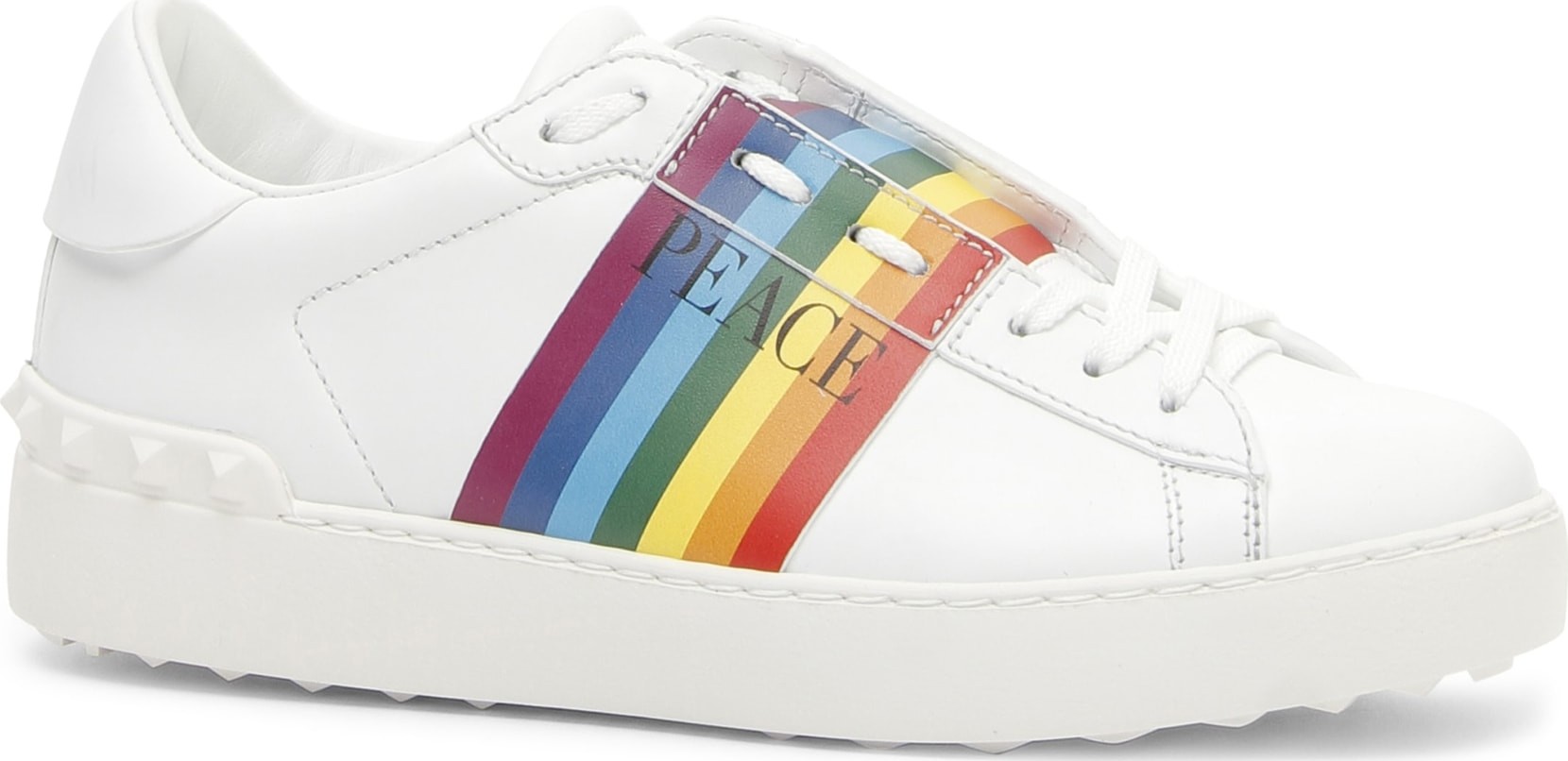 Valentino Rainbow Peace Sneaker