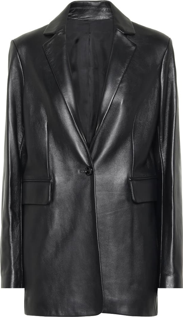 Joseph Lorenzo leather blazer