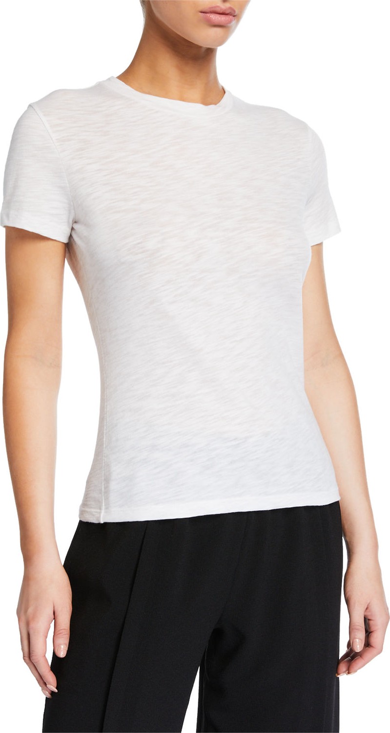 Theory Tiny Tee 2 Nebulous Organic Cotton Top