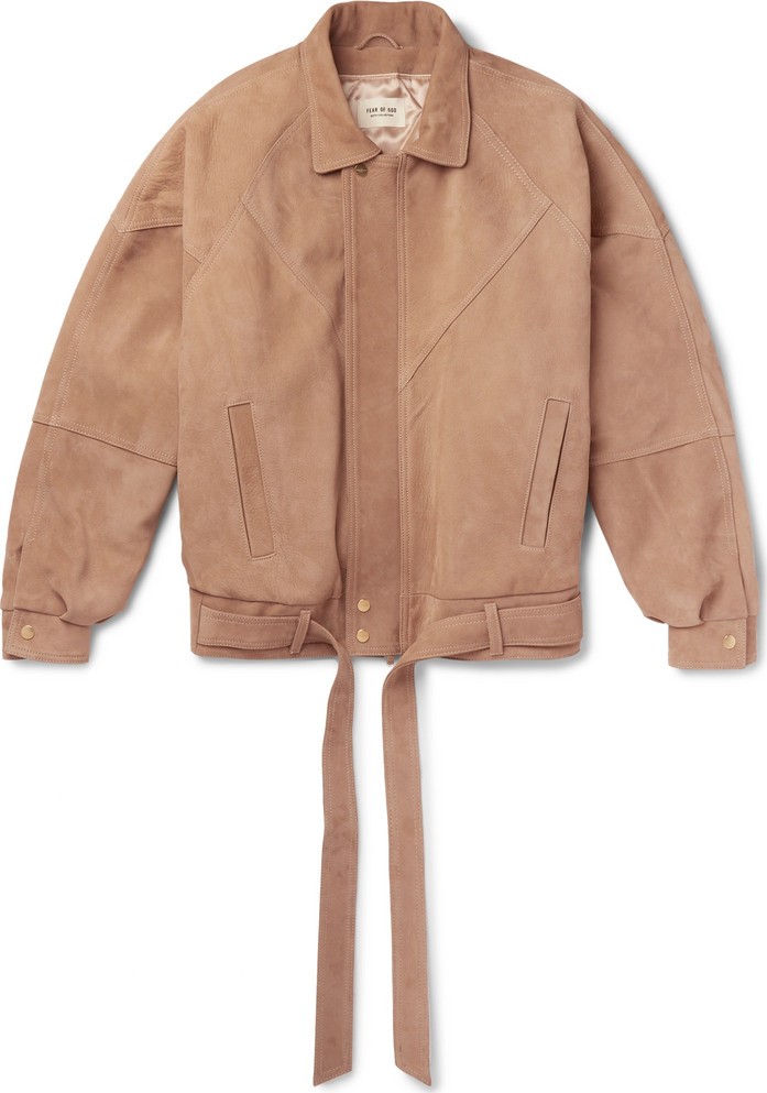 Fear of God Panelled Nubuck Jacket