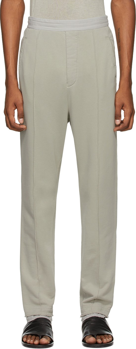 Haider Ackermann Grey Tailored Lounge Pants