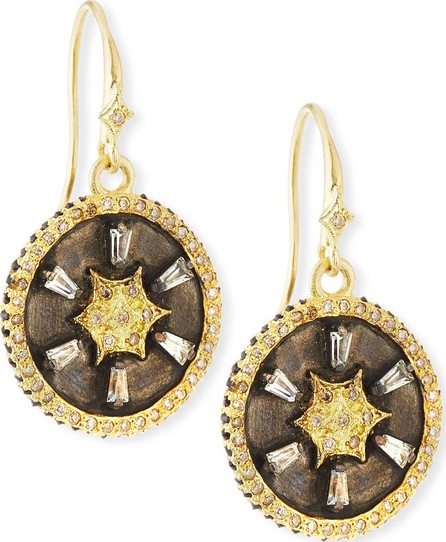 Armenta Old World Star Disc Drop Earrings Armenta Old World Star Disc Drop Earrings