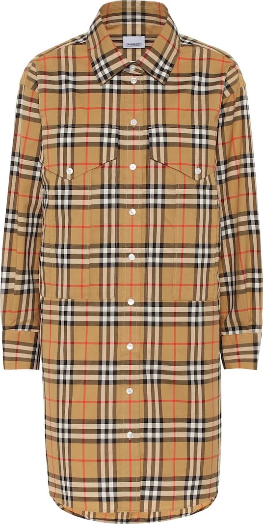 Burberry London England Check cotton shirt