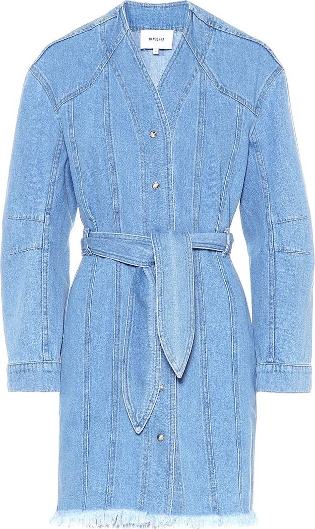 Nanushka Iris denim minidress