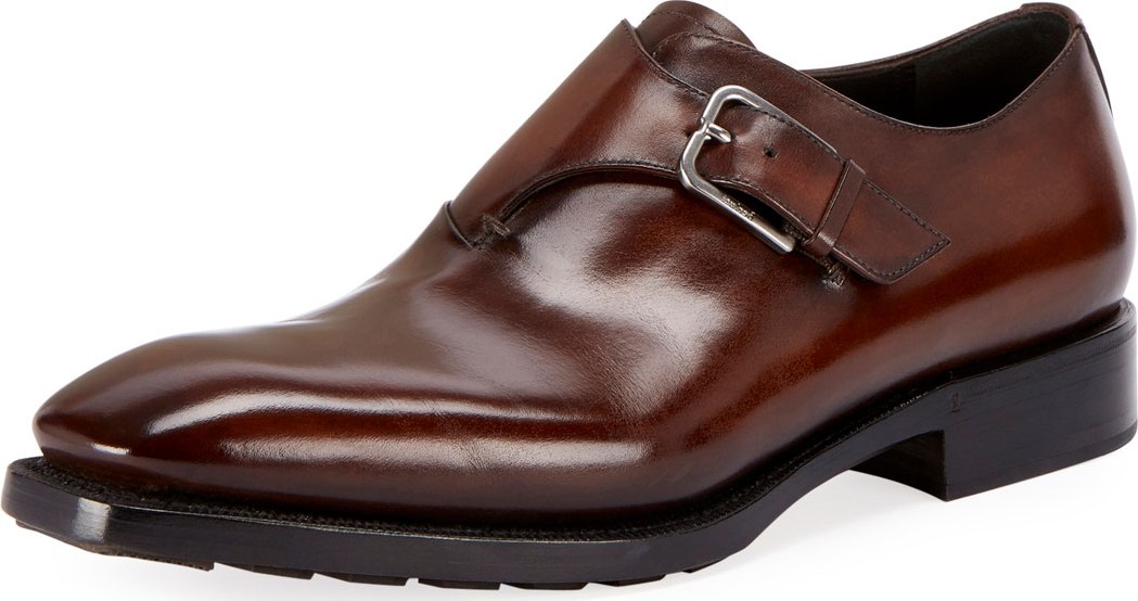 Berluti Men's Venezia Monk-Strap Shoe