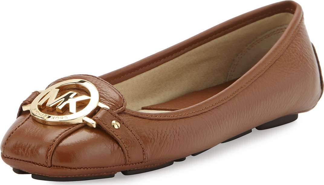 MICHAEL MICHAEL KORS Fulton Moccasin Flat, Luggage