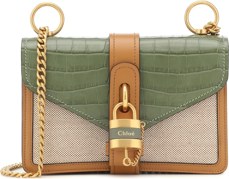 Chloe Aby Chain leather shoulder bag