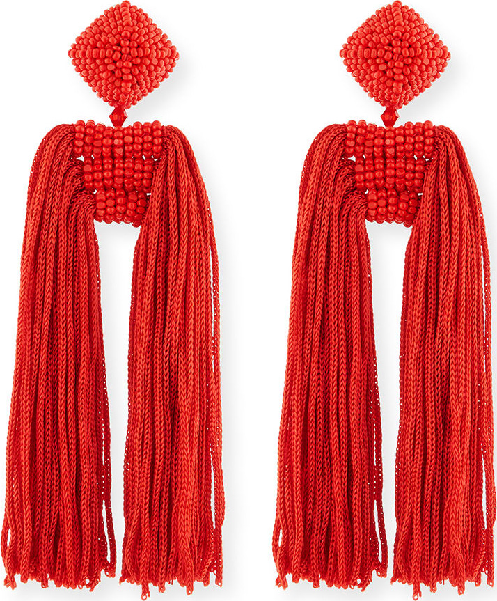 Sachin & Babi Dupio Tassel Clip Earring