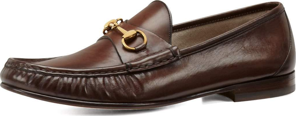 Gucci Leather Horsebit Loafer