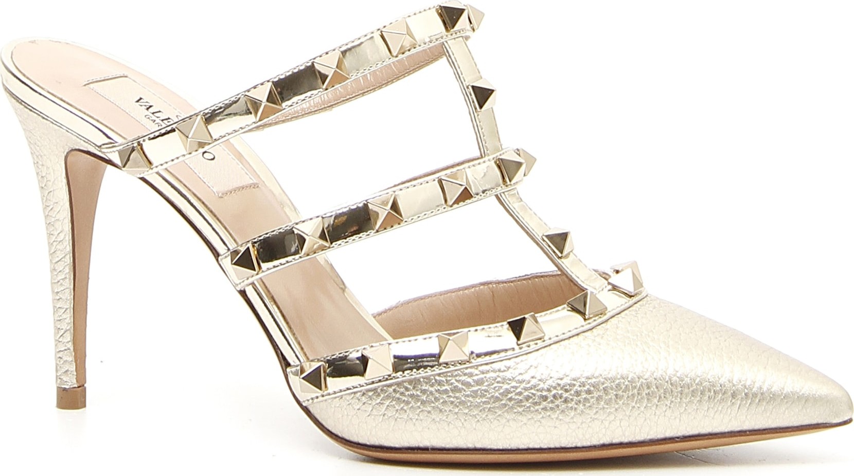 Valentino Rockstud Cage Mule Valentino Rockstud Cage Mule