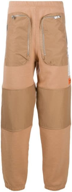 Heron Preston - Panelled multi-pocket track pants